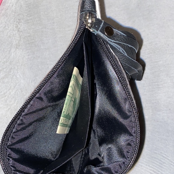 New Handmade Real Cowhide Wristlet Clutch Wallet Double Side Hair On - Picture 5 of 6